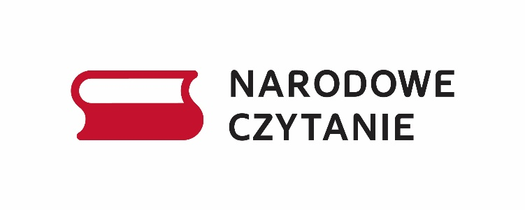 Logo akcji "Narodowe czytanie"