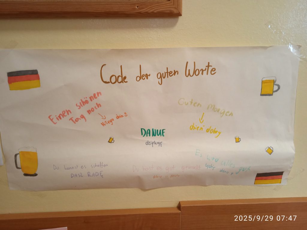 Plakat dotyczący Kodeksu Dobrych Słów