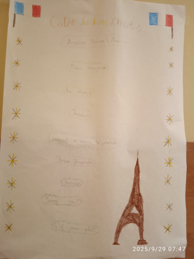 Plakat dotyczący Kodeksu Dobrych Słów